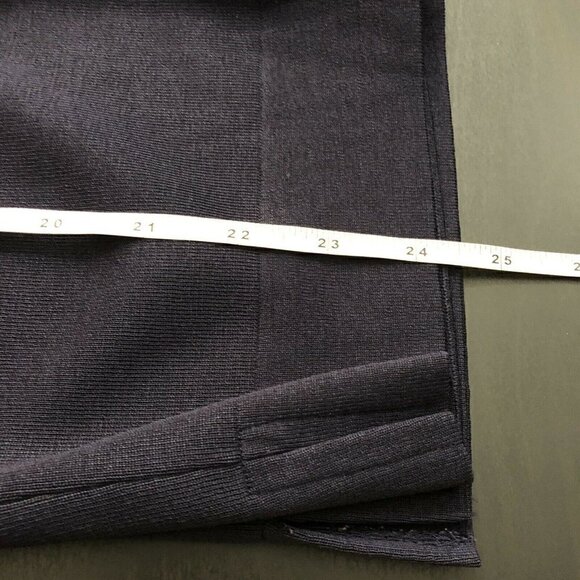 Exclusively Misook Pants Navy Blue Straight Leg XS - Picture 7 of 7